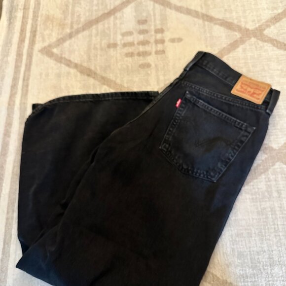 LOT of 6 LEVI & DENIM FORUM JEANS WIDE LEG - STRAIGHT LEG- BAGGY LEG - Picture 13 of 14